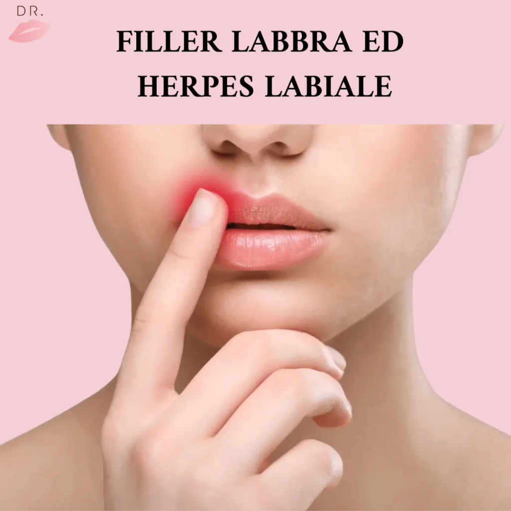 Filler labbra e herpes labiale