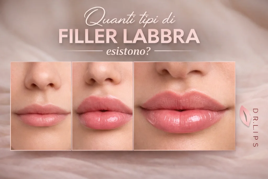 Quanti tipi di filler labbra esistono