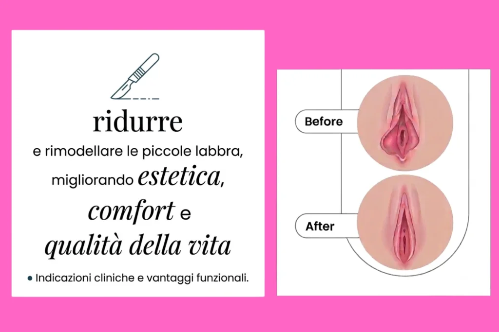 Labioplastica piccole labbra risultati — Dr Lips